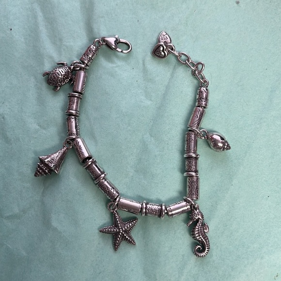 Brighton Under the Sea Barrel Charm Bracelet RETIRED - Picture 7 of 9